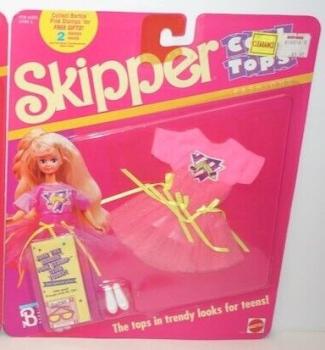 Mattel - Barbie - Skipper - Cool Tops Fashions - Glitter Skirt - Outfit